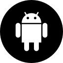 android, media, online, social svg vector icon