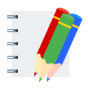 colored, draw, pencil svg vector icon