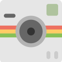 camera, mobile, photo, polaroid, socialmatic, video, wireless svg vector icon