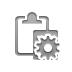 paste,gear icon
