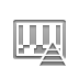 ntsc,bars,pyramid icon