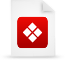 file,document,paper,red icon