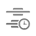 distribute,vertical,center,clock icon