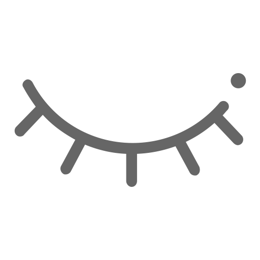 Close Eye svg vector icon