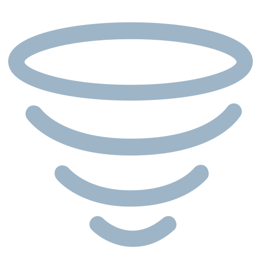 Tornado svg vector icon