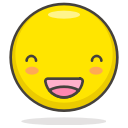eyes, face, grinning, smiling, with svg vector icon