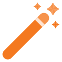 cast, halloween, holyday, magic, spell, wand svg vector icon