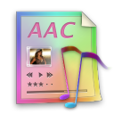 aac,file,paper,document icon