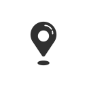 facebook, gps, location, map svg vector icon