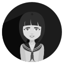 chool, girl, lady, nerd, school svg vector icon