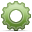 gear, settings, wheel icon