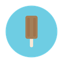 chocolate, cream, dessert, ice, stick icon