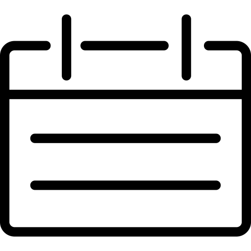 My Schedule Is svg vector icon