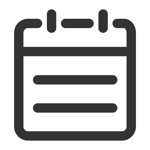 Calendar svg vector icon