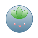 cute, go, monster, oddish, pokemon svg vector icon