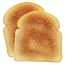 bread, food, toast icon