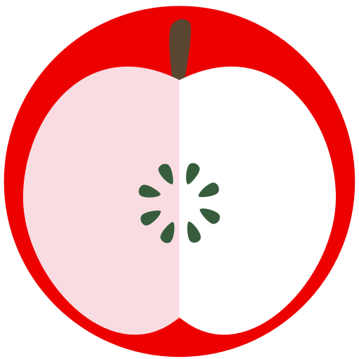 Red Apple svg vector icon
