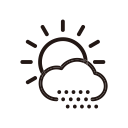 sand, sun, sunny, weather svg vector icon