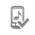 ringtone,checkmark icon