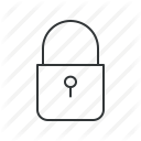 access, closed, lock, locked, password, secure, security icon