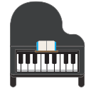 casio, keyboard, keyboard piano, music, piano, piano keyboard, yamaha svg vector icon