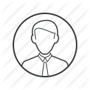 account, avatar, human, man, person, profile, user icon