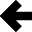 arrow,left,previous,back,backward,prev icon