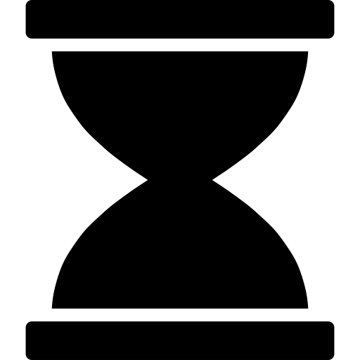 Hourglass svg vector icon