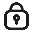 home, lock, outline, safe, sequrity, unlock, web svg vector icon
