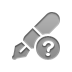 pen,help icon