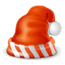 christmas, hat icon