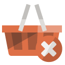 shopping,basket,close icon