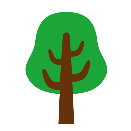 Tree svg vector icon