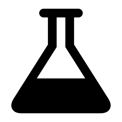 Beaker svg vector icon