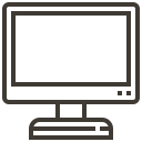 asset, computer, hardware, loan, monitor, pawnshop, technology svg vector icon