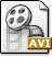gnome,mime,video,msvideo icon