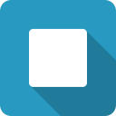 end, square, stop svg vector icon