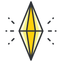 crystal, game, go, play, pokemon svg vector icon