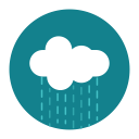 citycons, cloud, rain, rainy, weather svg vector icon
