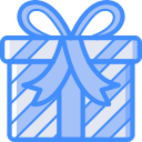 christmas, present, xmas svg vector icon
