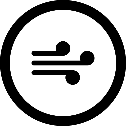 Wind svg vector icon