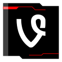 internet, vine, web svg vector icon