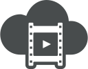 clip, cloud, dia, movie, multimedia, play, video svg vector icon