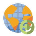 world,refresh icon