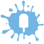 social,media,blot,set,fancy icon