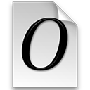 font,opentype icon