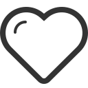 bookmark, favorite, heart, love, valentine's day svg vector icon