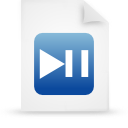 blue, document, file, paper icon