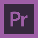 adobe, logo, premiere icon