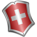 swiss,army,shield,protect,guard,security icon
